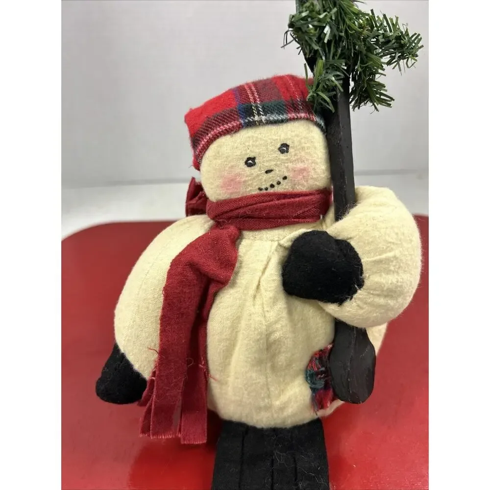 VTG House Of Lloyd Country Snowman‎ House Of Lloyd Christmas Edge Sitter 1994
